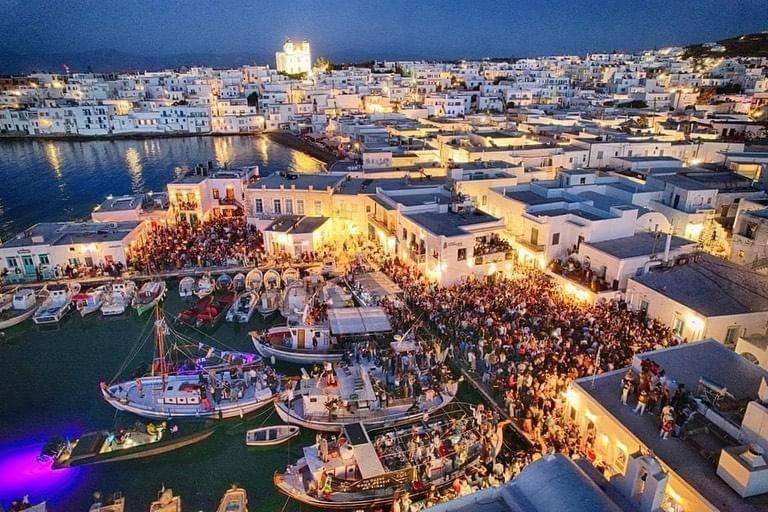Sao Smallport Naoussa Paros Bagian luar foto